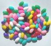 100 9x6mm Acrylic Opaque Oval Mix